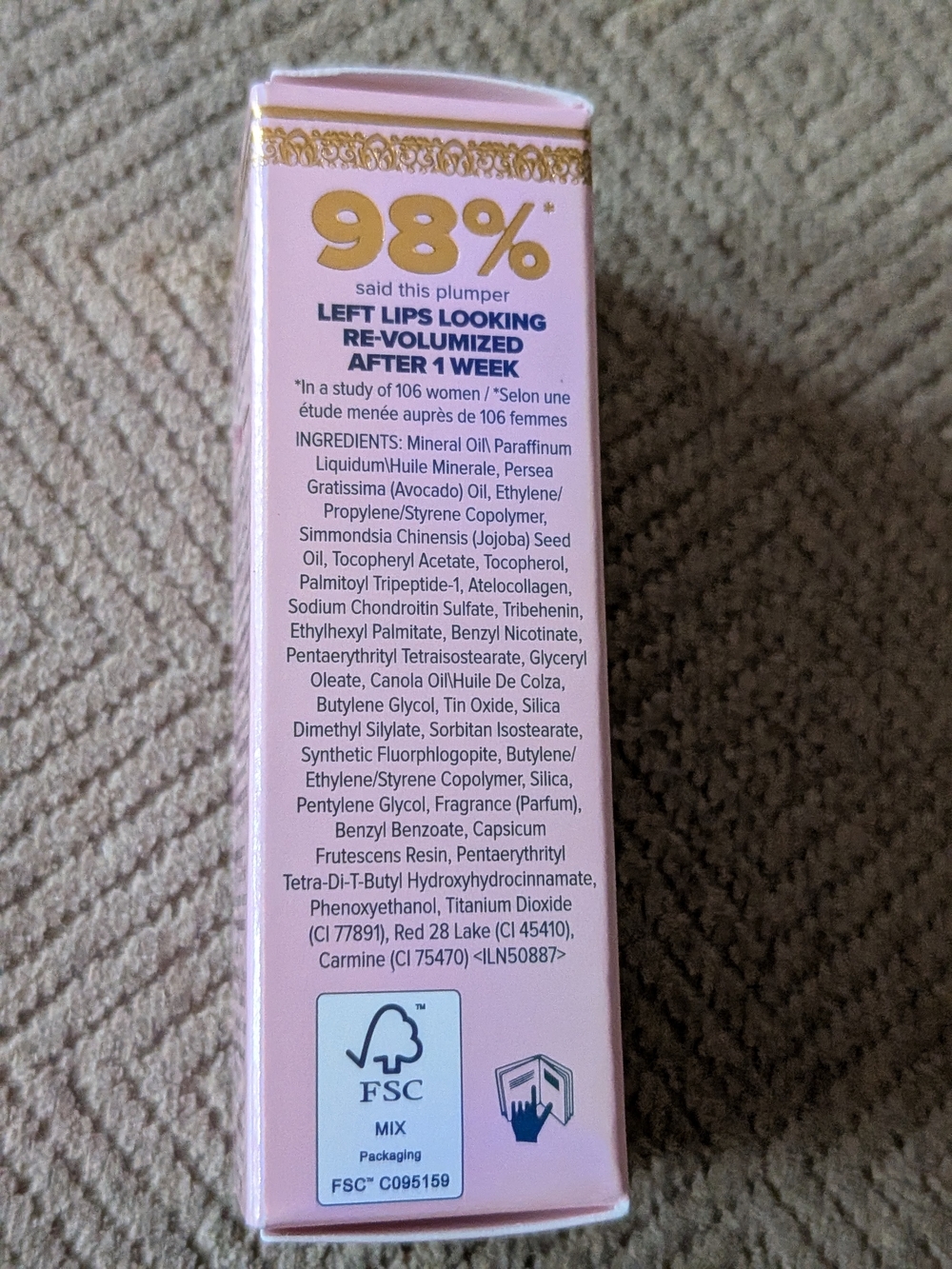 Too Faced Lip Injection Maximum Plump Lip Plumper - Pink - Picture 5 of 5